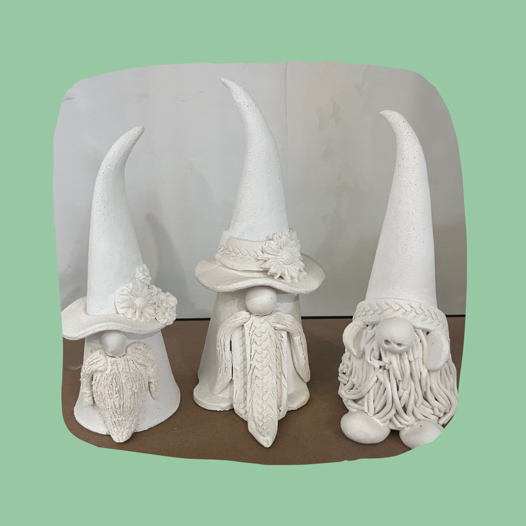 Clay Gnomes (grades 2-5)