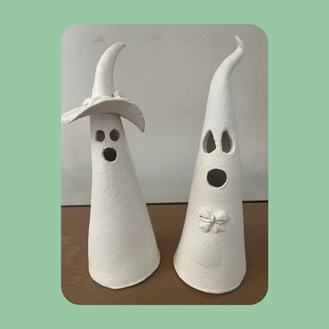 VACAY CLAY! School Holiday Workshop - Ghosts and Witches