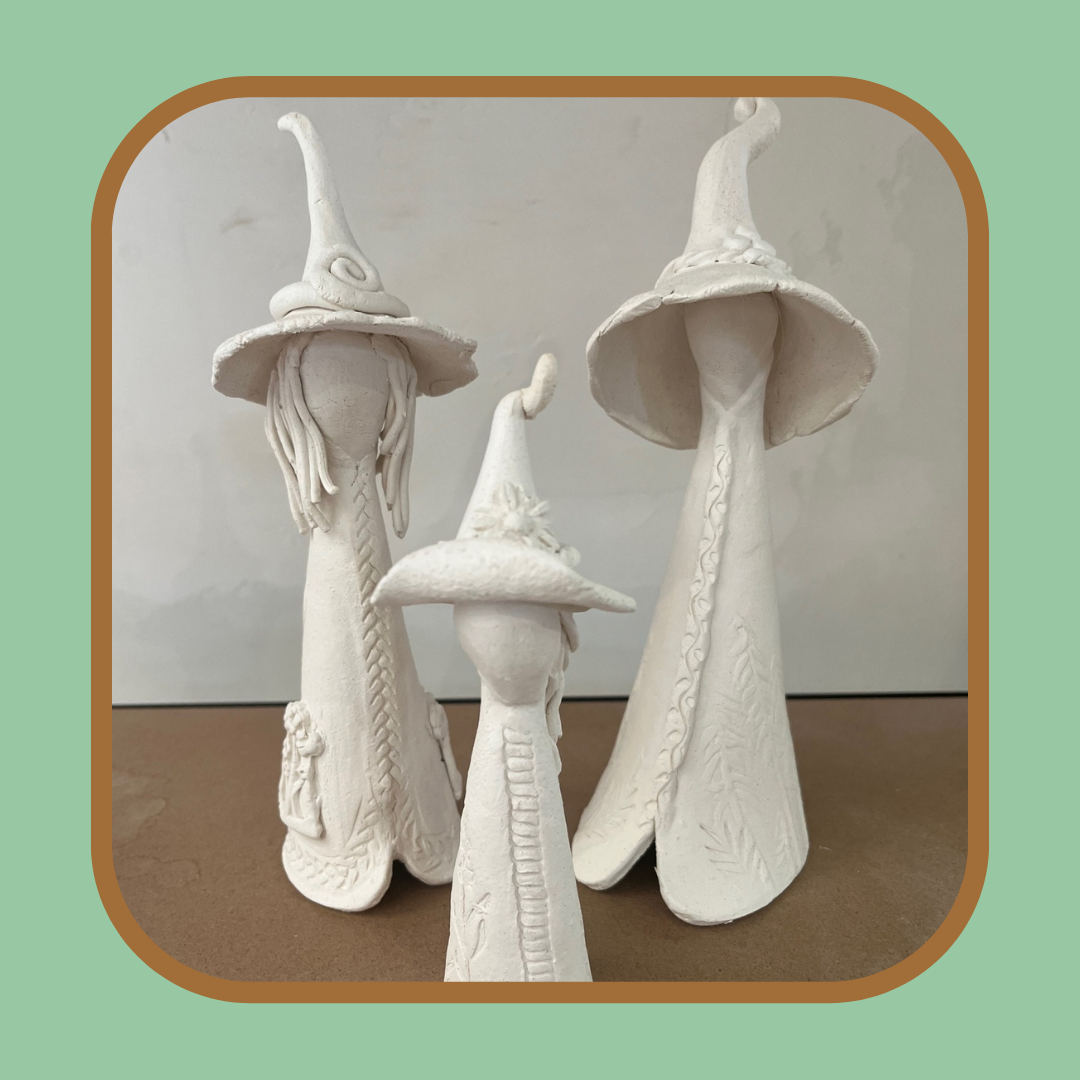 VACAY CLAY! School Holiday Workshop - Ghosts and Witches